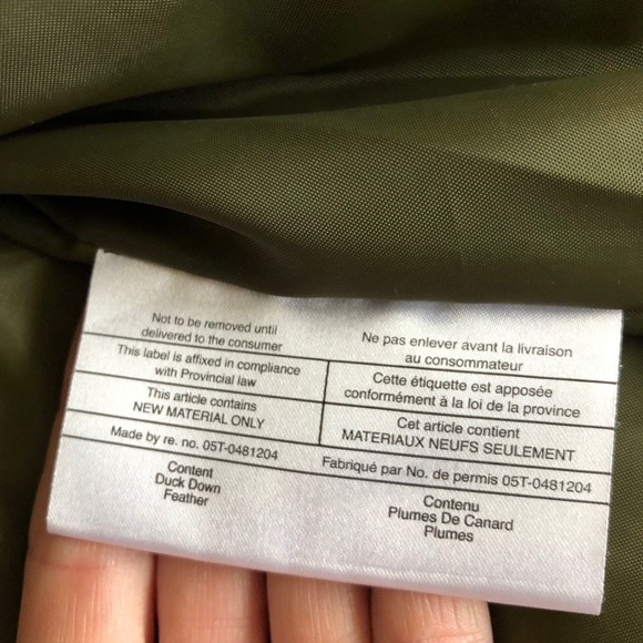 ADIDAS | Army green down filled puffer jacket - Picture 12 of 16